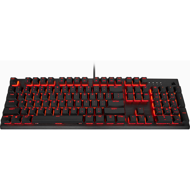 Bàn phím Corsair K60 PRO-Mx VIOLA-Red LED - Hàng chính hãng