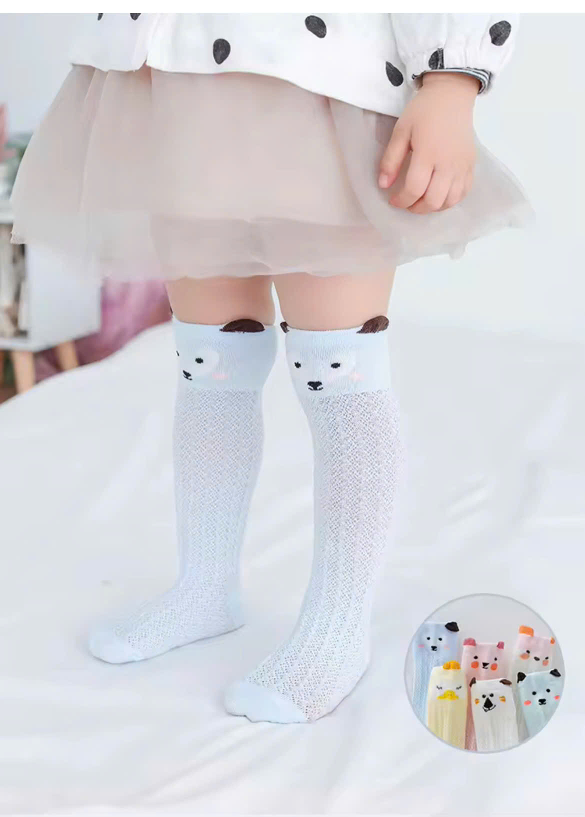 TẤT VỚ MỀM MẠI THÔNG HƠI DỄ THƯƠNG 15 TỪ 0-3 TUỔI DÀNH CHO BÉ SƠ SINH BÉ GÁI