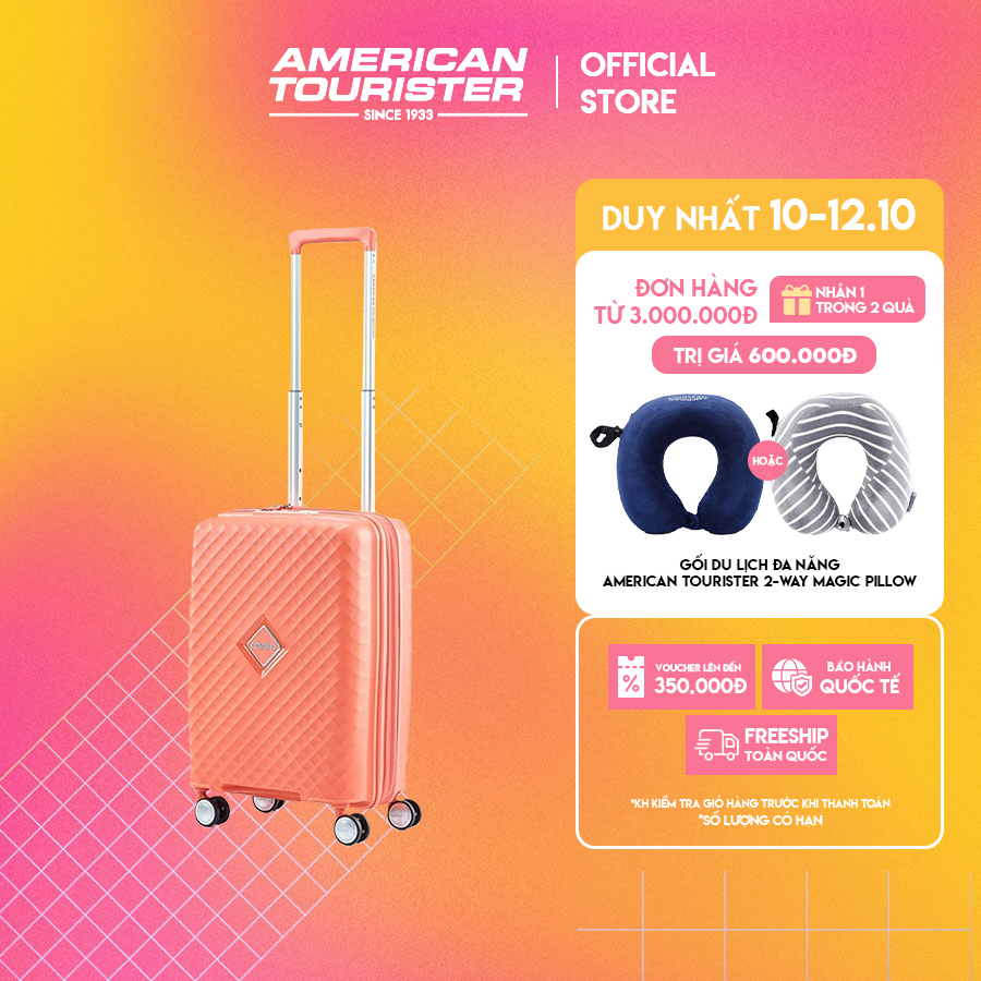 Vali kéo American Tourister Squasem Spinner EXP TSA