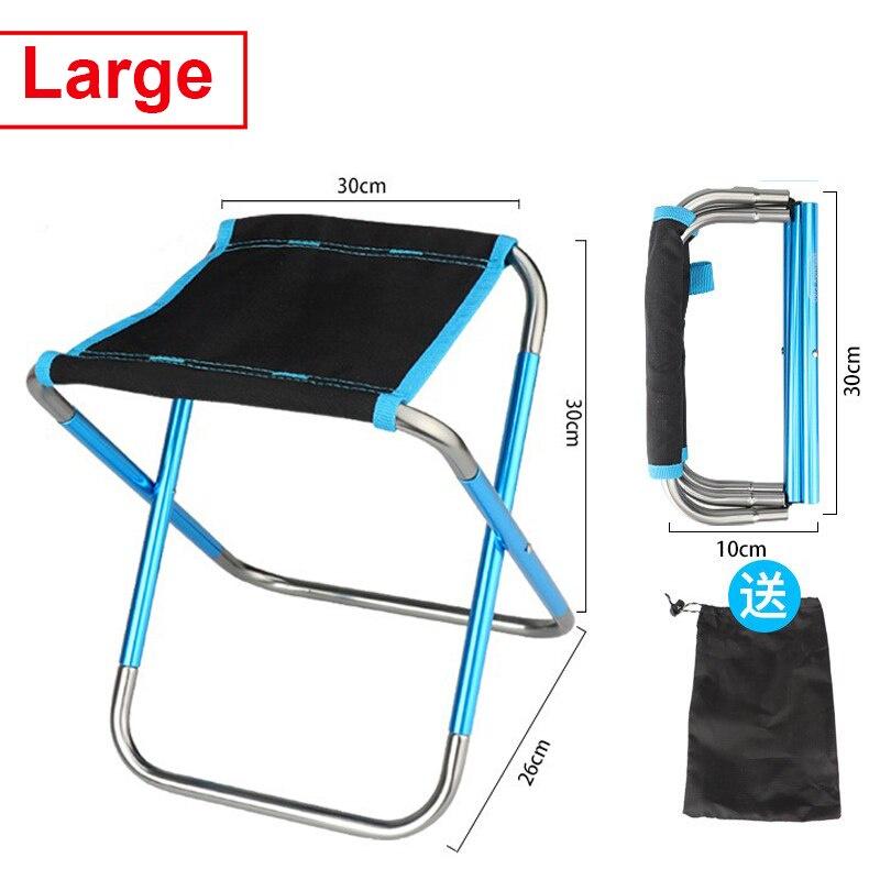 Portable Folding Chairs Outdoor Ultra Light Folding Stools for Subway Train Travel Fishing Chair Picnic Camping Stool Chair