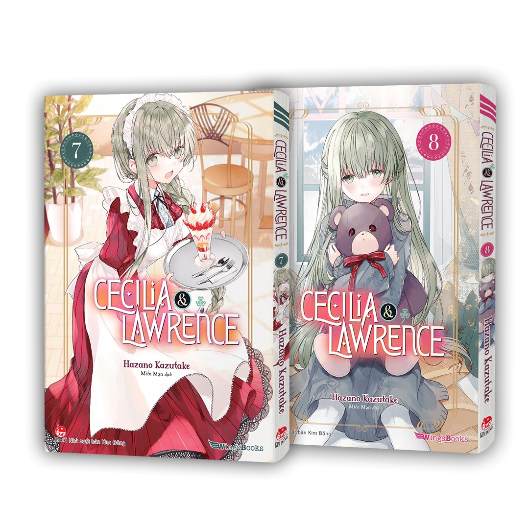 Combo Cecilia &amp; Lawrence – Tập 7 + 8 [Tặng Postcard In Nhũ]