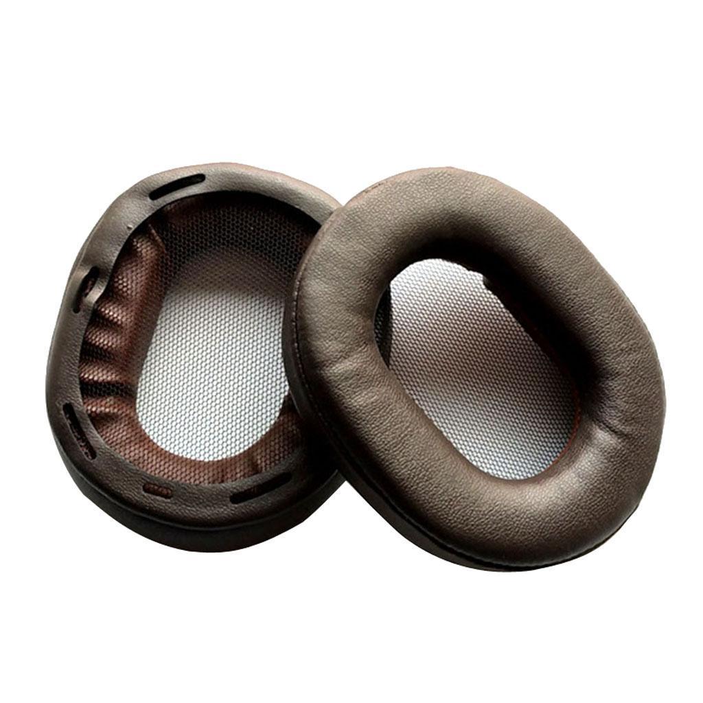 Ear Pads Cushions Replacement Parts for MDR-1R MDR-1RNC MDR-1RMK2 Brown