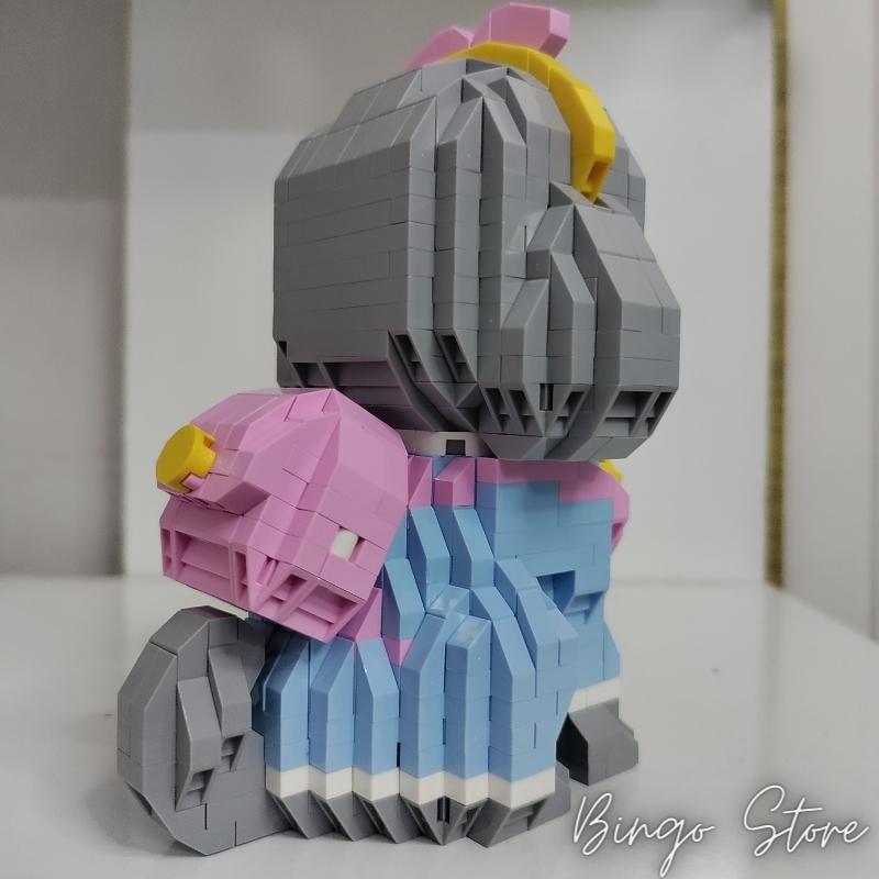 MÔ HÌNH LẮP RÁP CHÓ TEDDY 935 CHI TIẾT