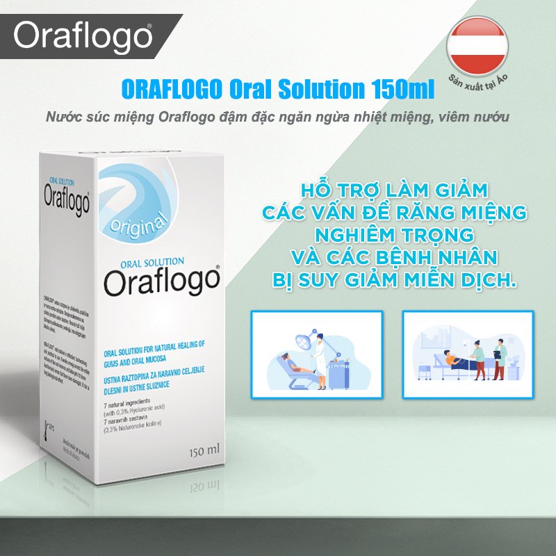 Nước súc miệng Oraflogo Solution