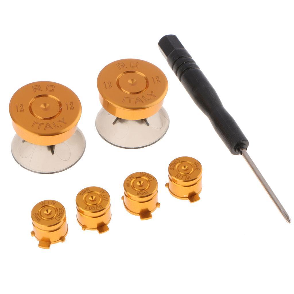 ABXY Buttons + Thumbsticks Analog Stick Mod for Sony PS4 DualShock 4