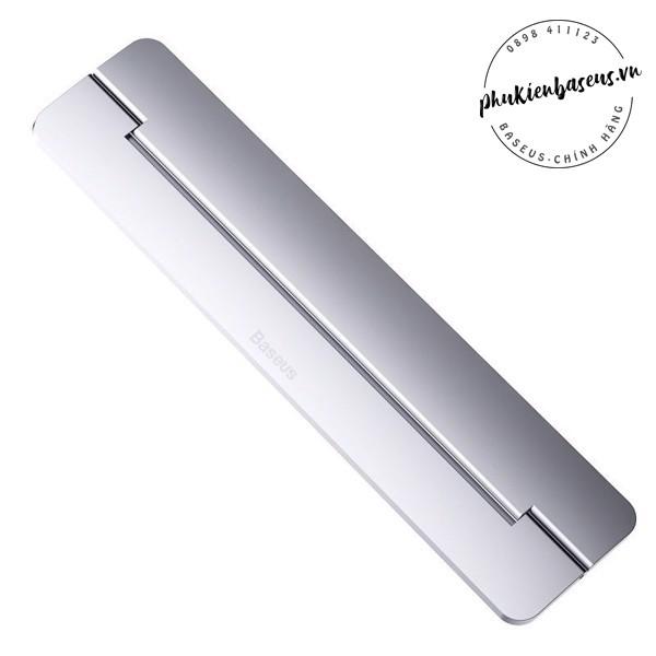 Đế tản nhiệt dạng xếp, siêu mỏng Baseus Papery Notebook Holder (0.3cm slim, 8° Angle, Foldable, Portable Alloy Laptop St- Hàng chính hãng.