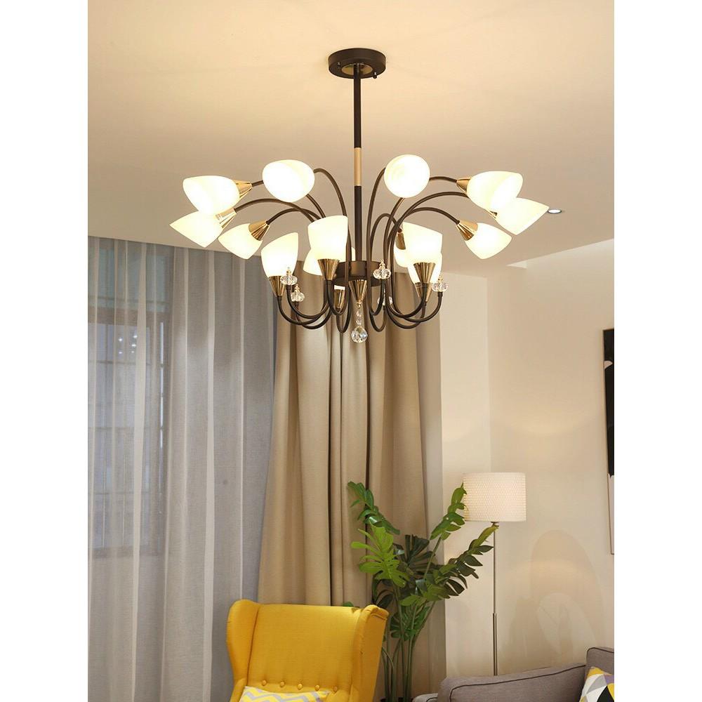 Đèn chùm trang trí hiện đại 15 tay