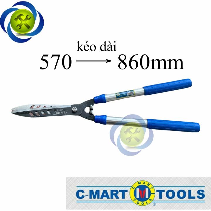 Kéo cắt tỉa hàng rào C-Mart A0064 tăng giảm kích thước 570 lên 860mm