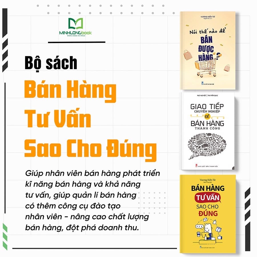 Sách: Combo Phát Triển Kỹ Năng Bán Hàng Và Khả Năng Tư Vấn