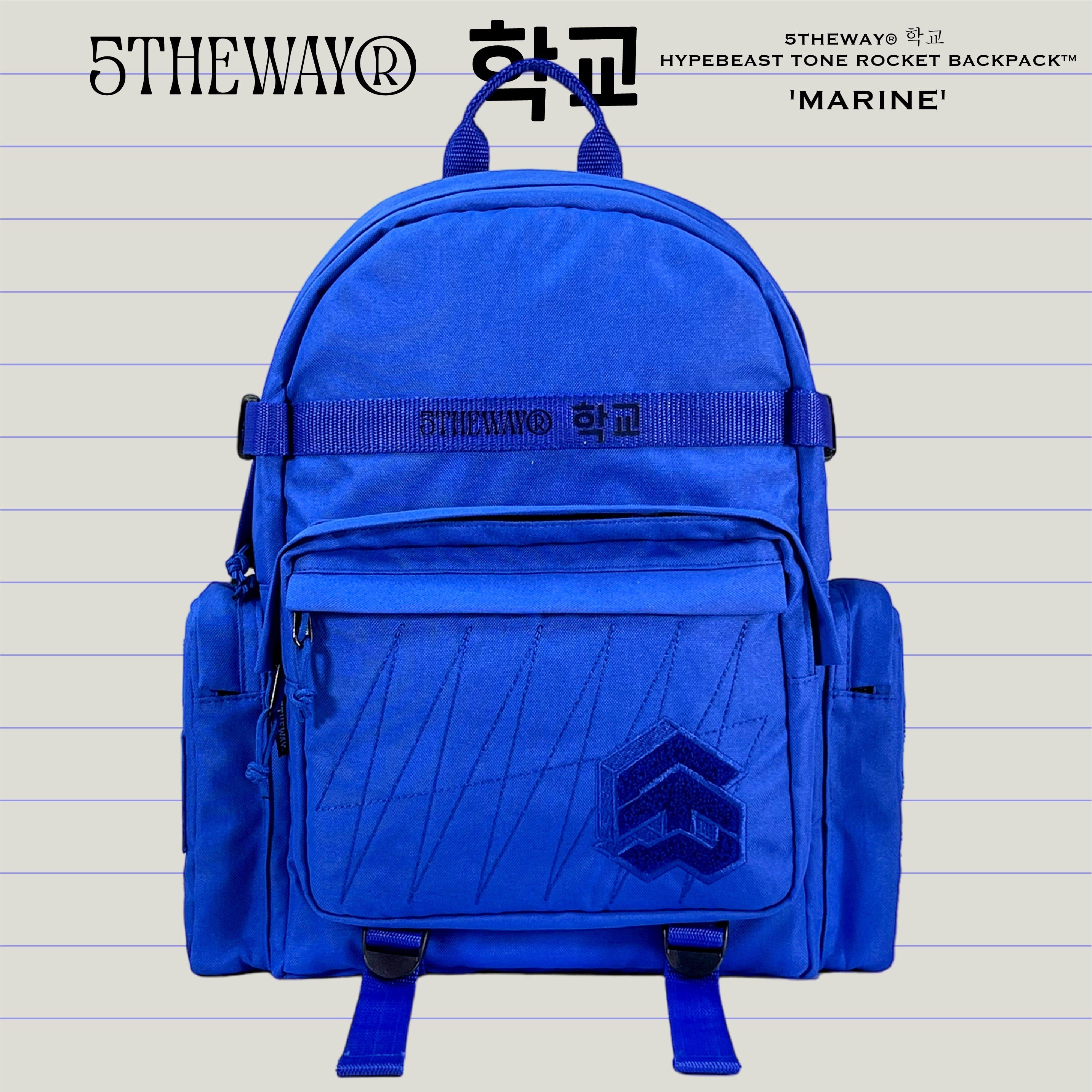 Balo 5THEWAY 학교 HYPEBEAST TONE ROCKET BACKPACK