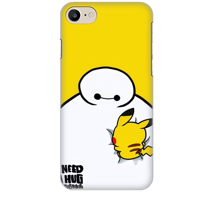 Ốp lưng dành cho điện thoại IPHONE 7 hinh Big Hero Pikachu