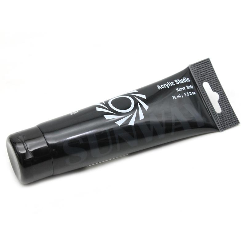 Tuýp Màu Vẽ Acrylic 75 ml - Sunway No.804 - Black