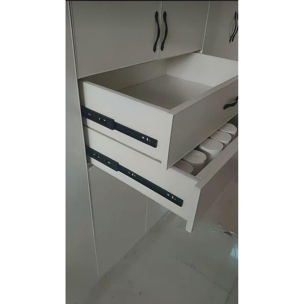 Ray bi 3 tầng 25cm loại dày - màu đen