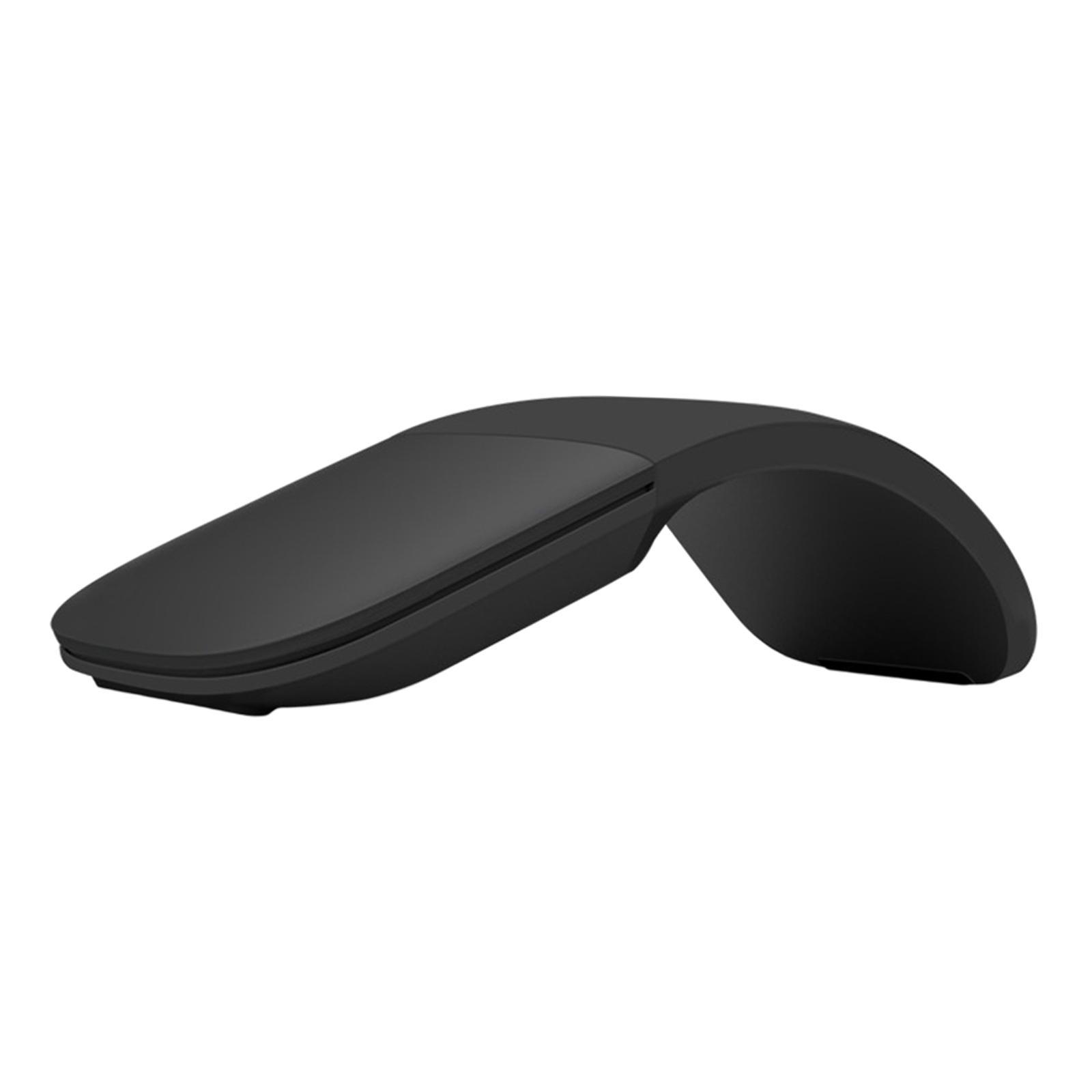 Bluetooth  Touch Mouse Curved Mini Lightweight Folding for Tablet Laptop