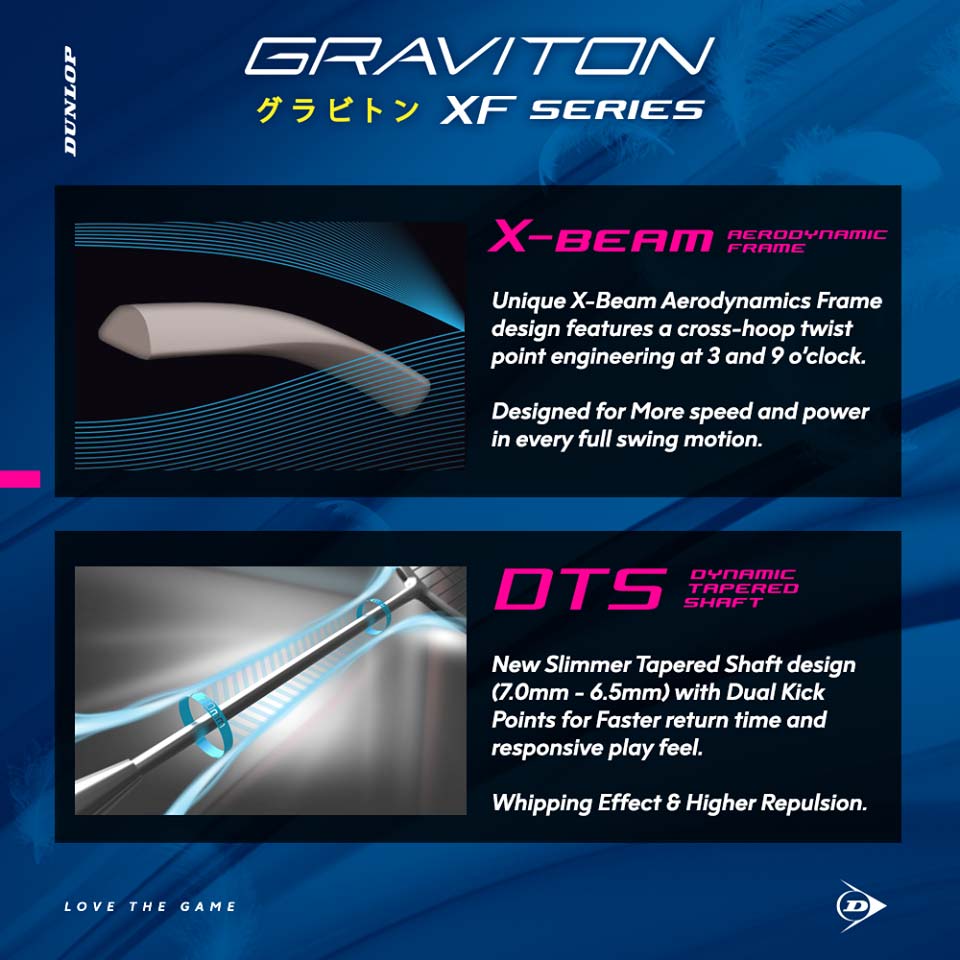 Vợt cầu lông Dunlop GRAVITON XF83