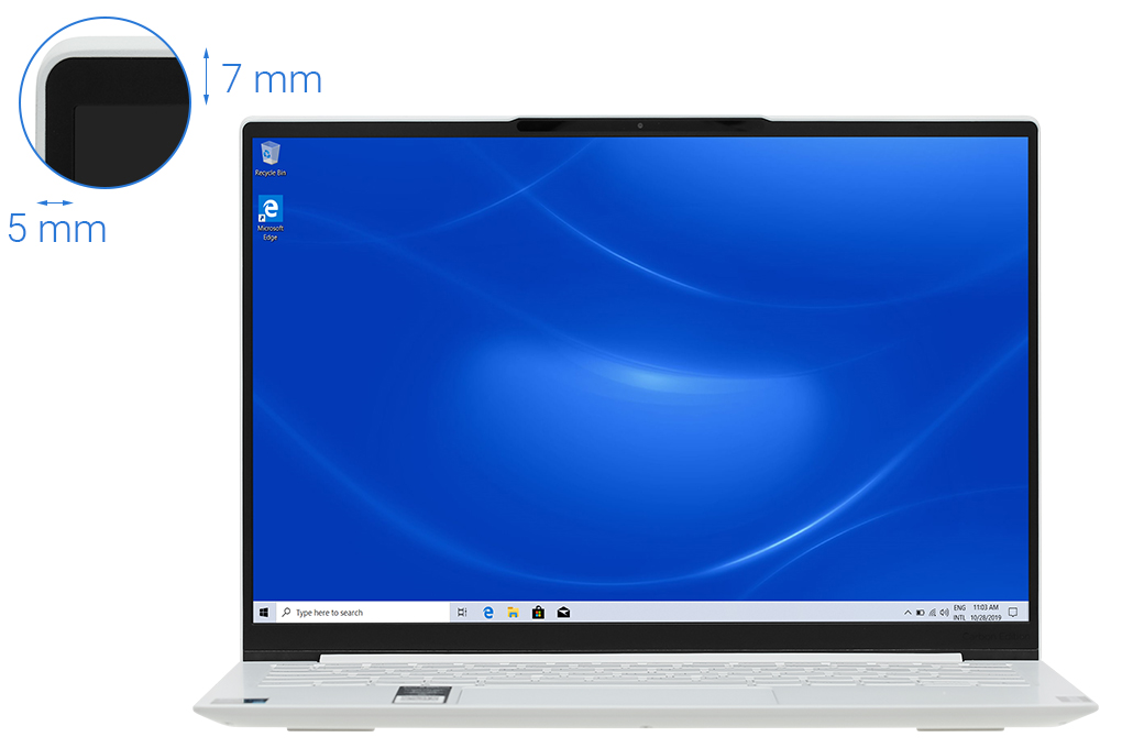 Lenovo YOGA Slim 7 Carbon 13ITL5 i7 1165G7/16GB/1TB/13.3&quot;Q/Win10/(82EV0017VN)/Trắng - Hàng chính hãng