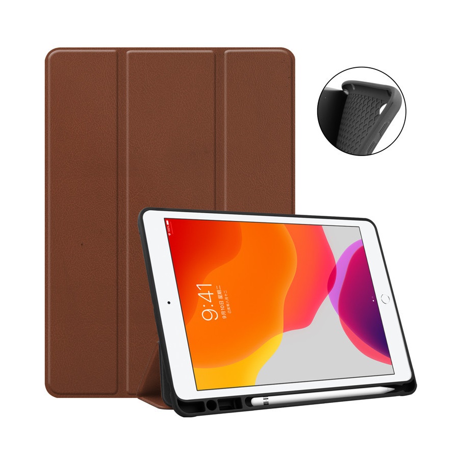 Bao Da Flip Cover Chống Sốc Dành Cho Samsung Galaxy Tab S9 Plus 12,4 inch SM X810/X816 Có Ngăn Đựng Bút Tiện Lợi, hỗ trợ đóng mở màn hình - Hàng Nhập Khẩu