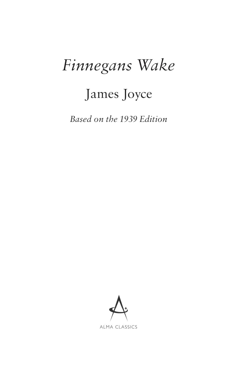 Sách ngoại văn: Finnegans Wake