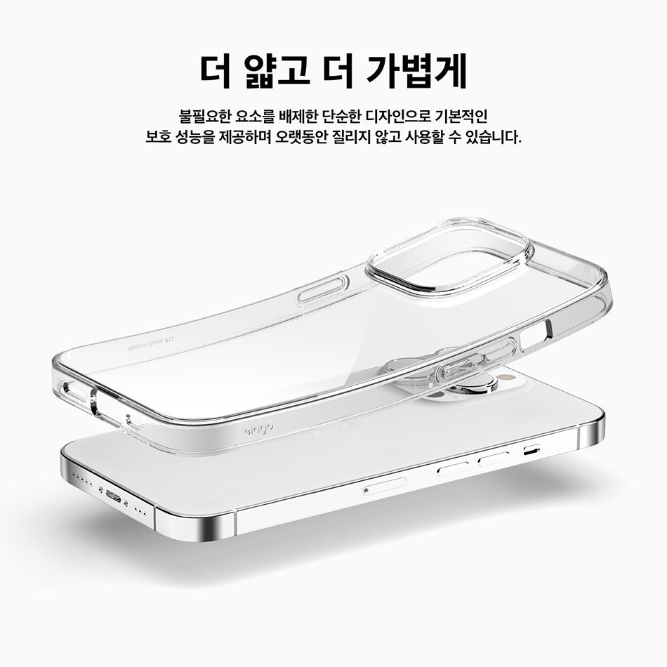 Ốp Lưng Elago Clear Case Dành Cho iPhone 14 ProMax / 14 Pro / 14 Plus / 14 - Hàng Chính Hãng