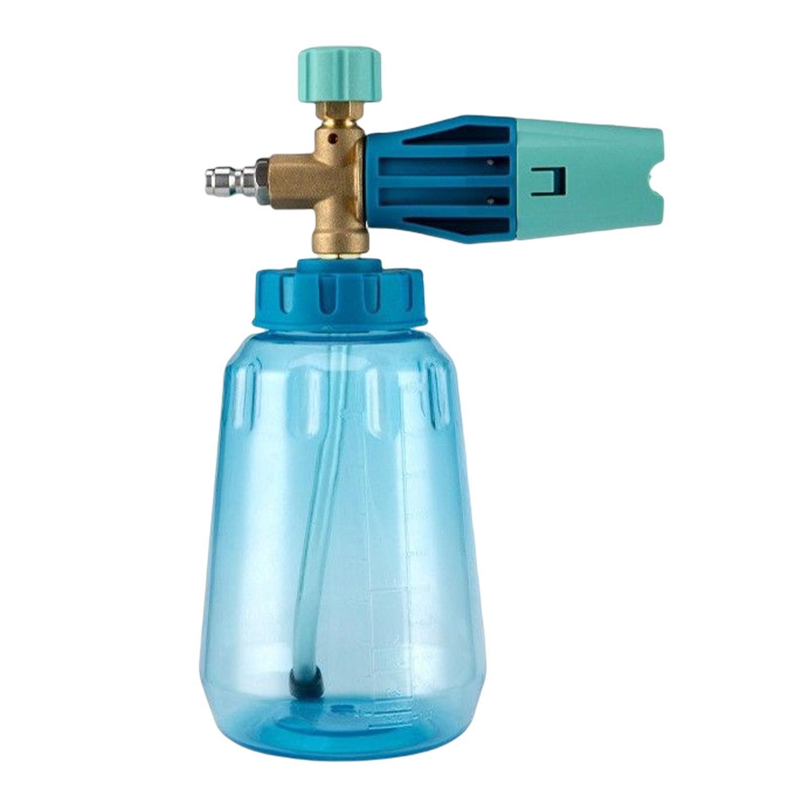 Handheld Garden Watering Pump Foam Sprayer Light Blue
