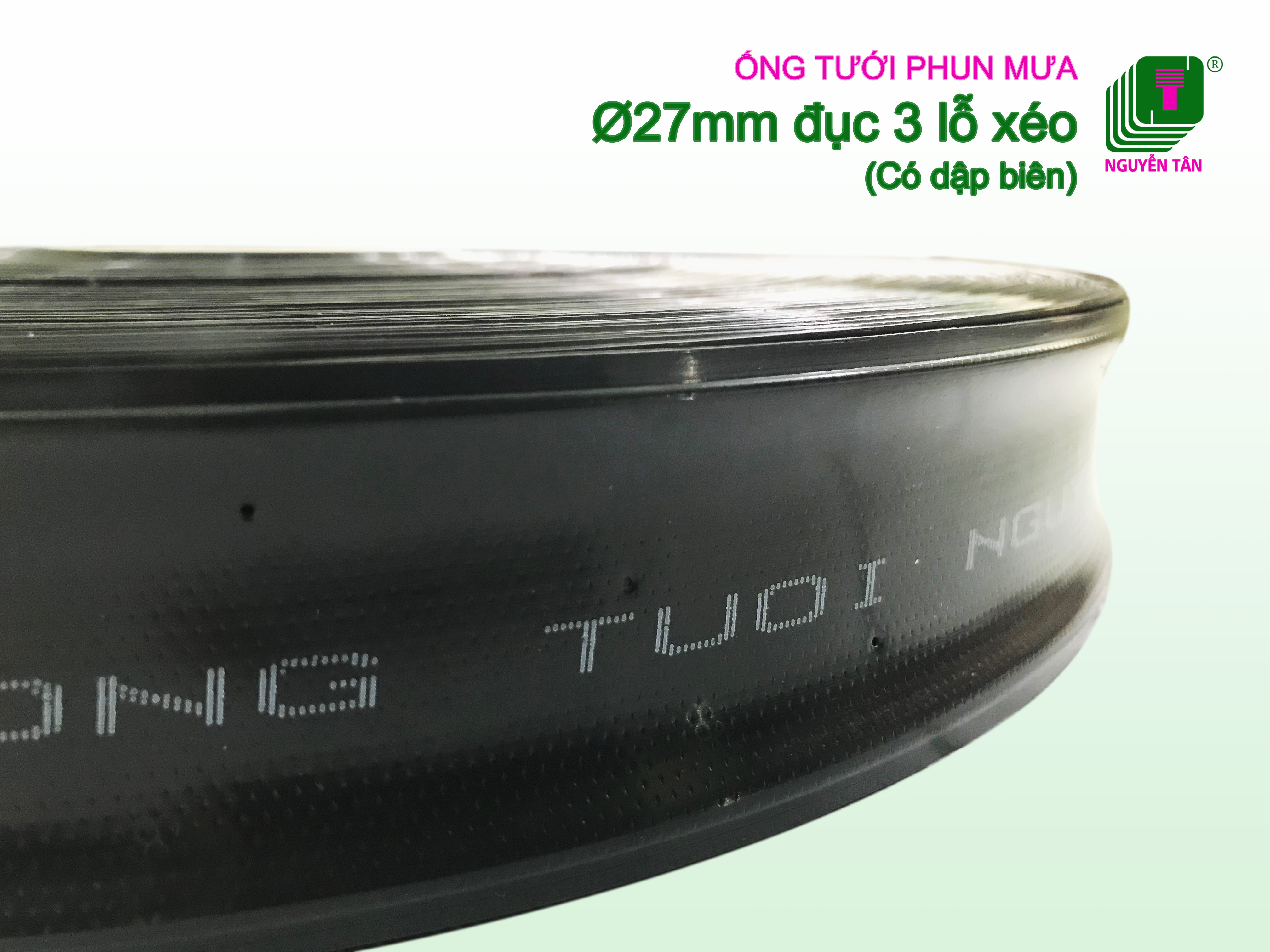 200m Ống dây tưới phun mưa Nguyễn Tân phi 27 | Ống mềm sử dụng trong hệ thống tưới nông nghiệp