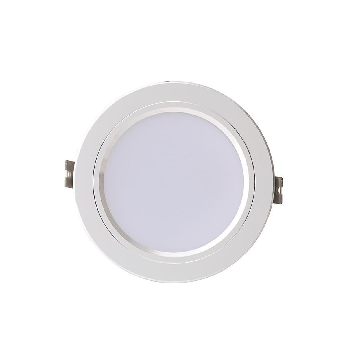 Đèn LED âm trần Downlight Rạng Đông D90/7W đổi màu AT02L AT10L - Viền Vàng