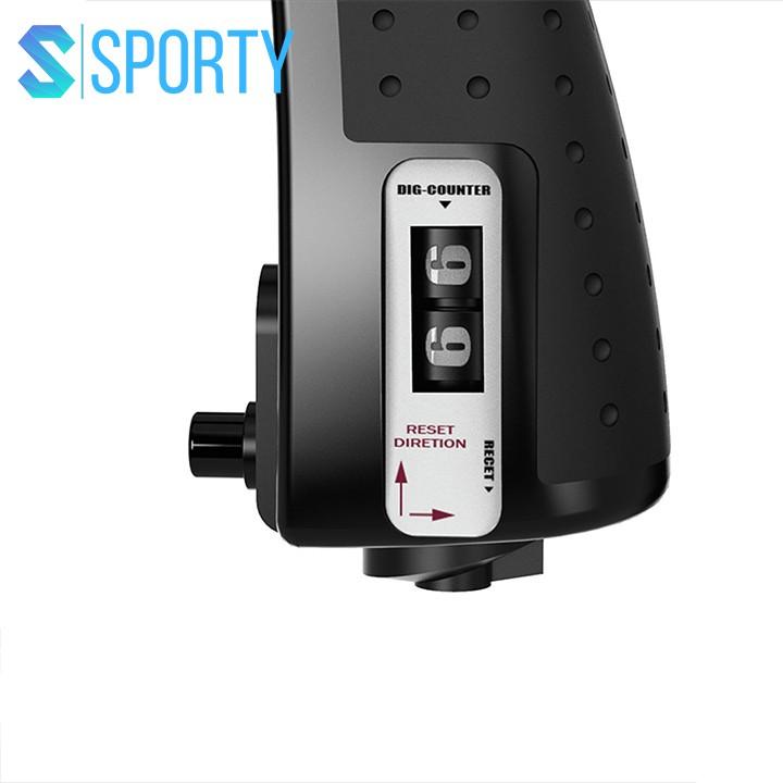 Bóp tập cơ tay YGW26 Đếm số Có Hộp, có điều chỉnh kháng cự tích hợp lò xo thép không rỉ SPORTY