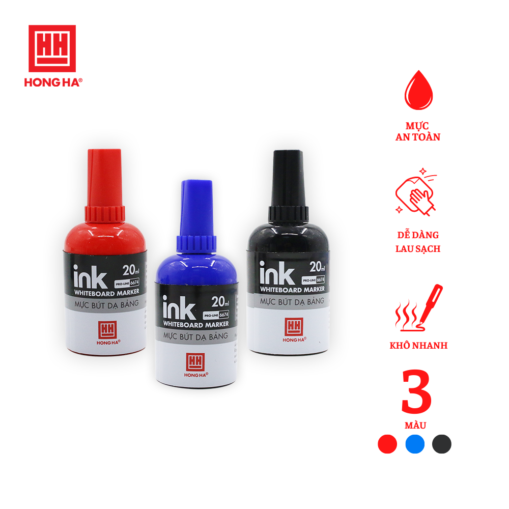 Mực bút lông bảng Hồng Hà GX-WM02