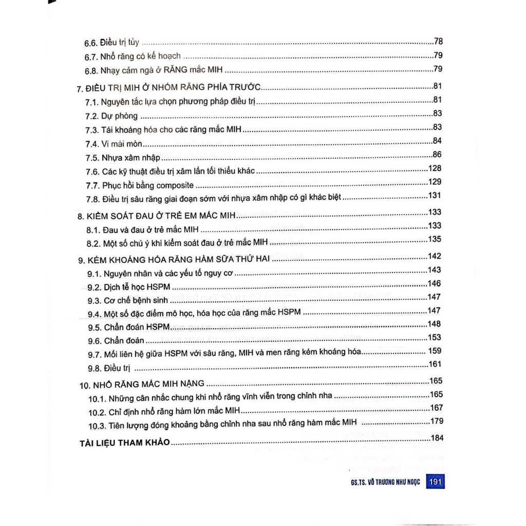 Sách - Kém Khoáng Hóa men Răng Hàm Lớn Răng Cửa MIH