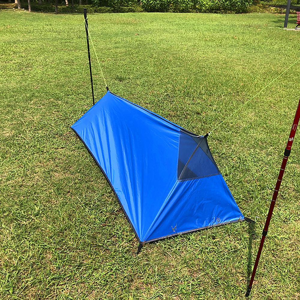 Túi ngủ cắm trại ngoài trời, Lều ngủ đơn bằng vải oxford 210D chống nước