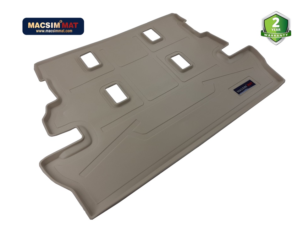 Thảm lót cốp xe ô tô TOYOTA LAND CRUISER 2007-đến nay chất liệu TPV cao cấp mầu be