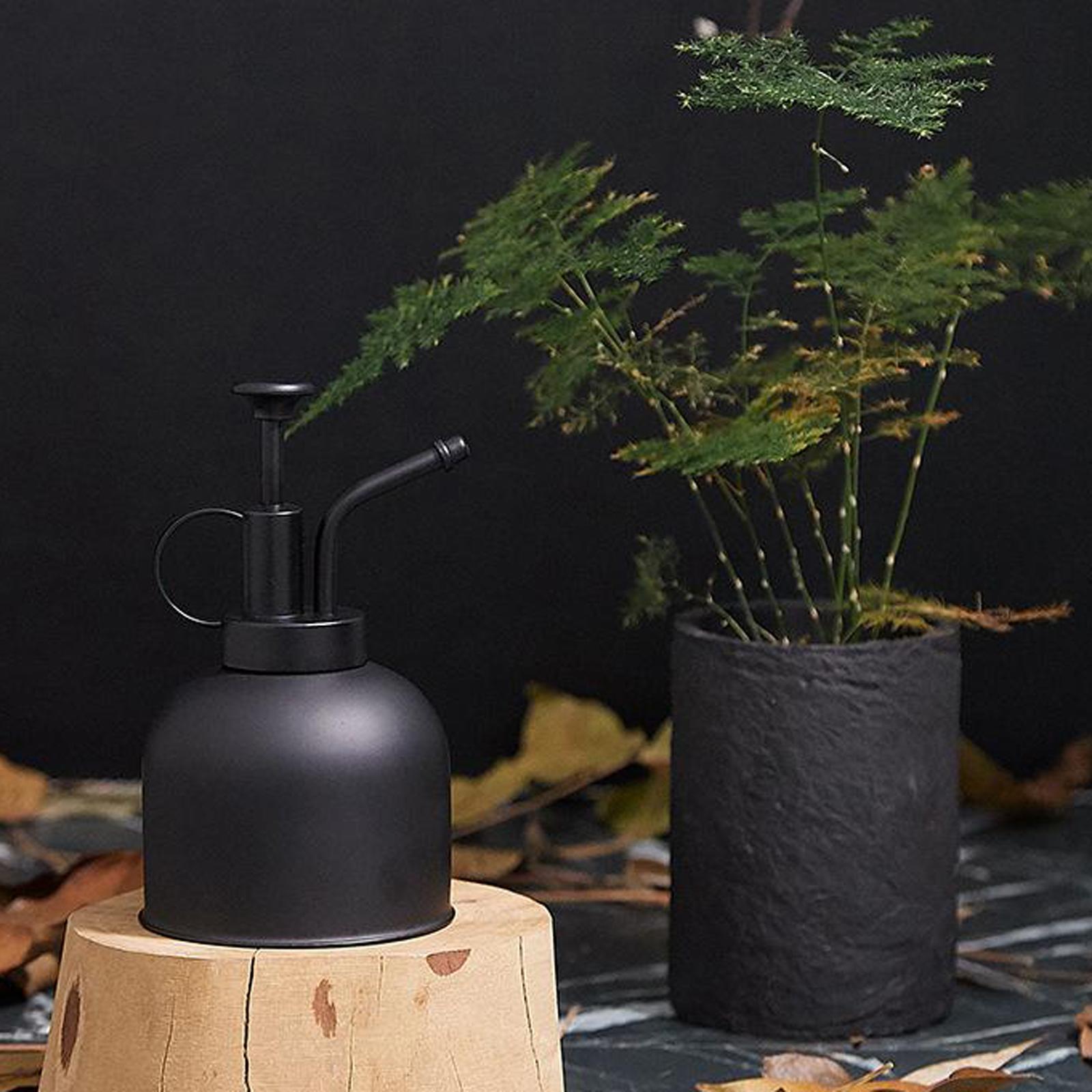 Vintage Handheld Pressure Watering Can for Indoor Plant Mister Cleaning
