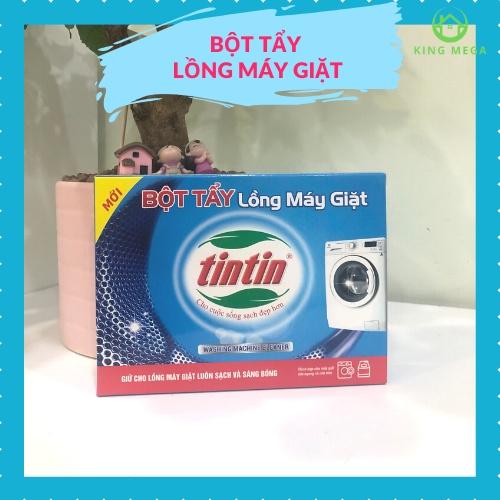 Bột tẩy lồng máy giặt TinTin - Làm Sạch Máy Giặt - Vệ Sinh Sạch Vết Bẩn, Loại Bỏ Lông, Cặn, Tóc