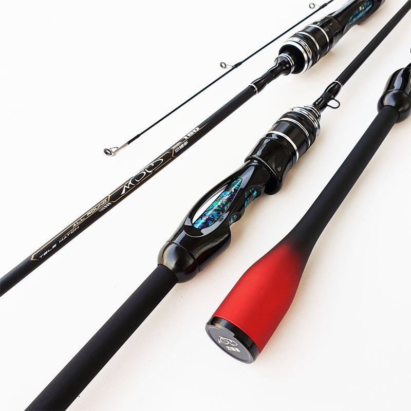 Bộ cần câu lure đứng carbon Crono máy câu Deukio FS2000 tặng bộ mồi câu BCM18- Đứng