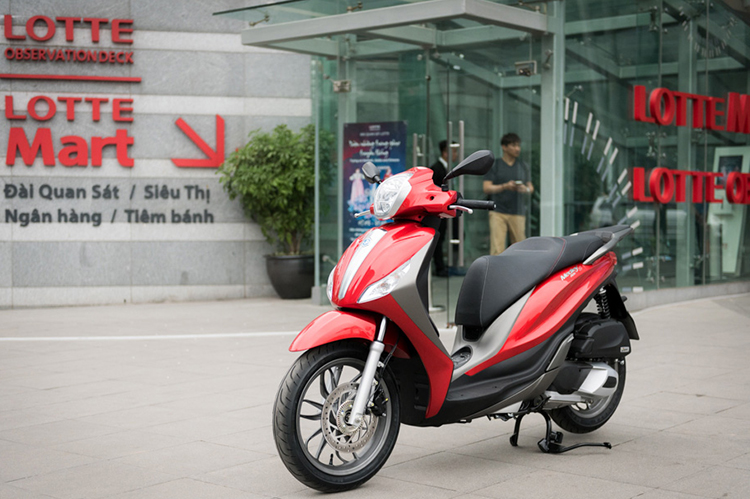 Xe Máy Piaggio Medley ABS - Đỏ