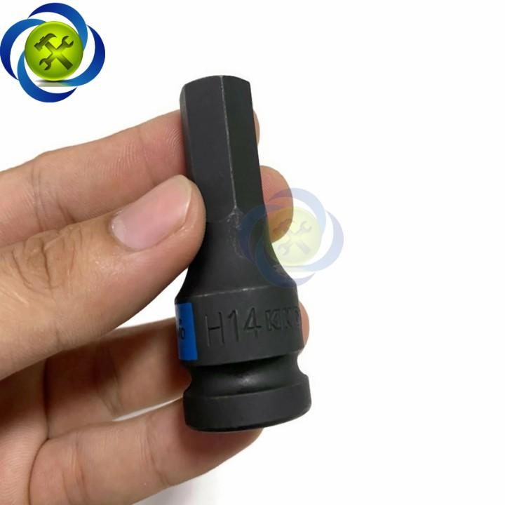 Tuýp đen lục giác 14mm Kingtony 405514 loại 1/2