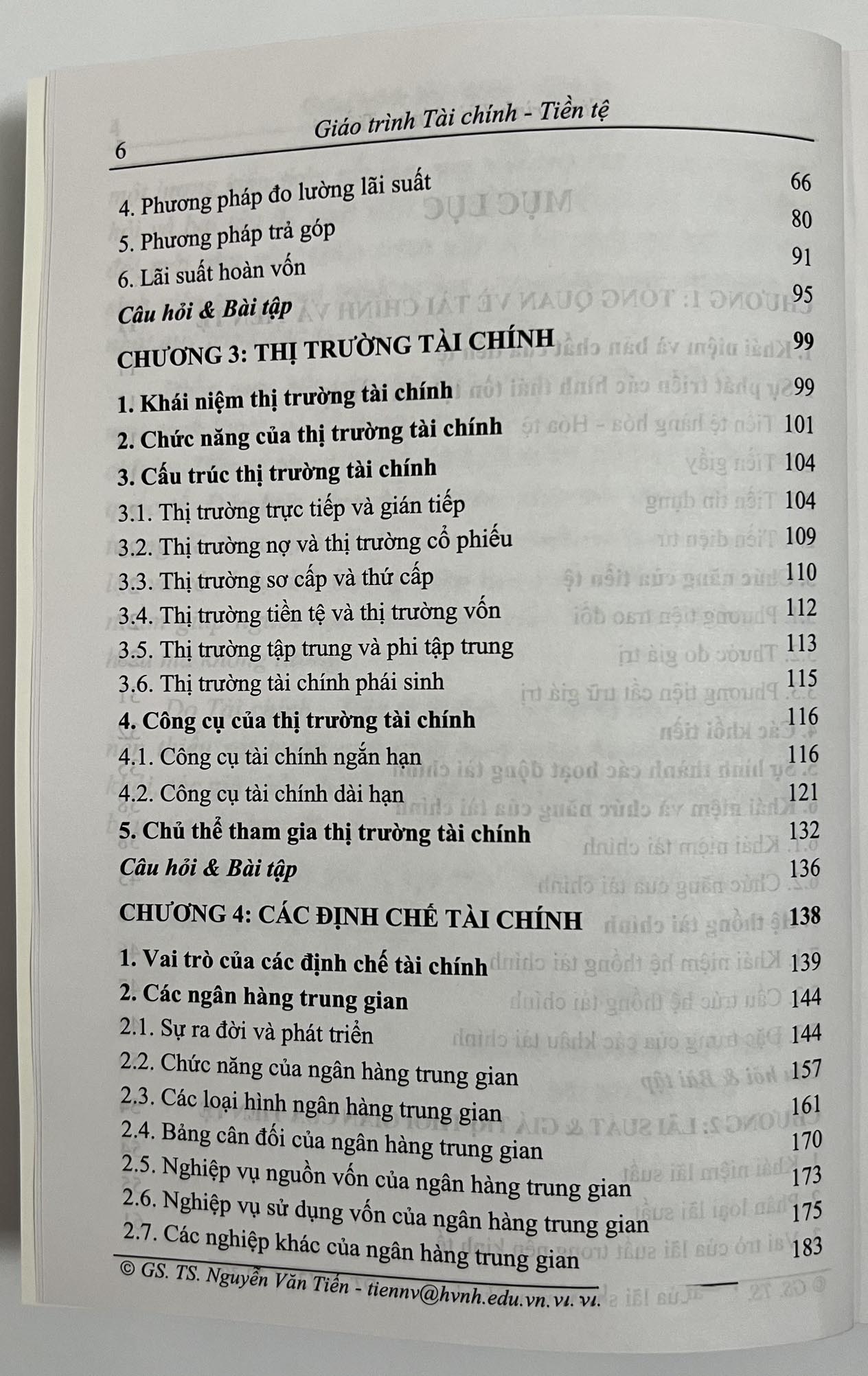 Sách - Giáo TRình Tài Chính - Tiền Tệ 2024