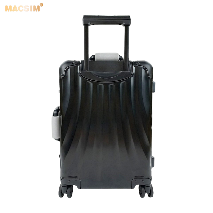 Vali hợp kim nhôm nguyên khối MS1307 Macsim cao cấp màu bạc, màu đen, mùa Ti-gold 20inches