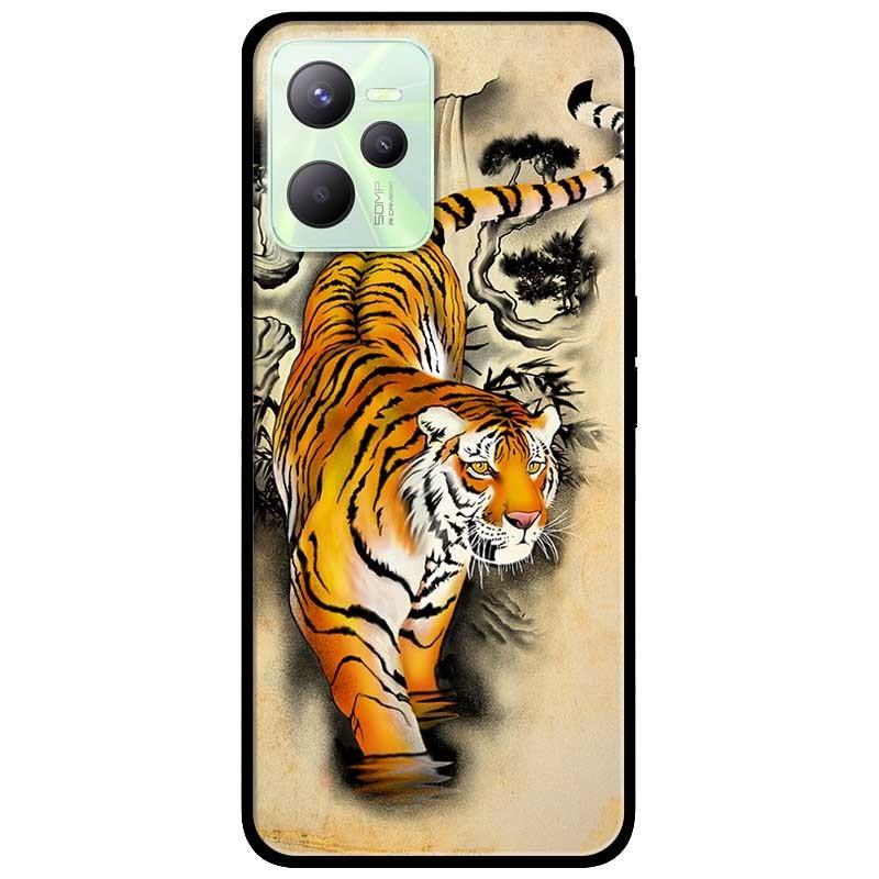 Ốp lưng dành cho Realme C35 mẫu Hổ Sọc