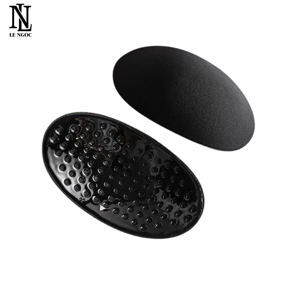 Bộ 2 miếng độn vai da xốp, miếng nâng vai tạo dáng định hình -LN088