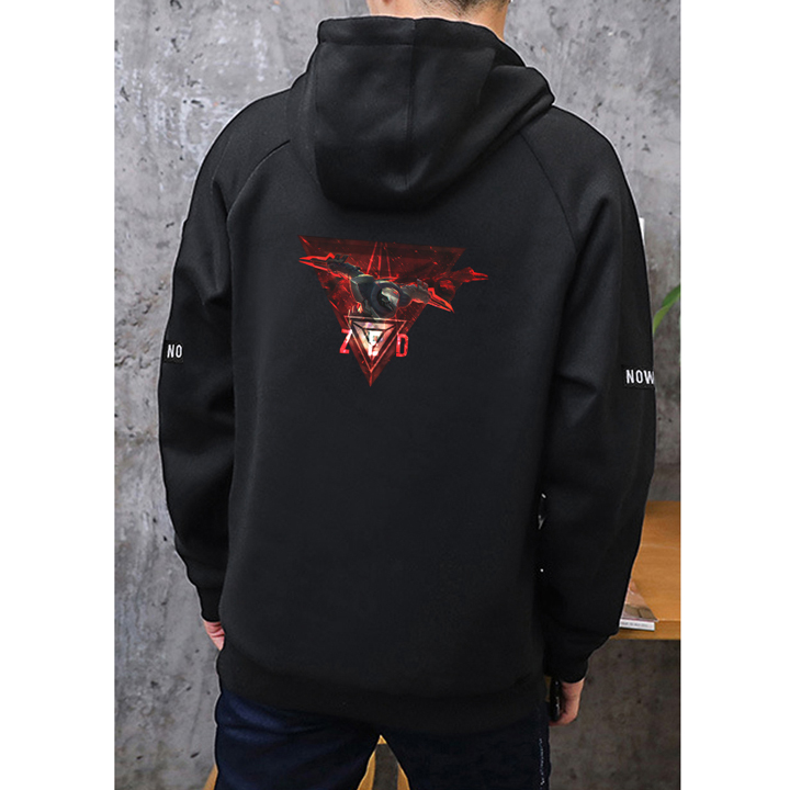 Áo khoác UNISEX ZED LOL chất liệu nỉ trơn 2 lớp ấm áp, phong cách trẻ trung, cá tính, năng động(TẶNG KÈM GĂNG TAY CAO CẤP)