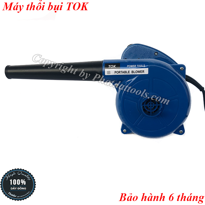 Máy thổi bụi TOK - Xanh - Công suất 1000W - Bảo hành 6 tháng