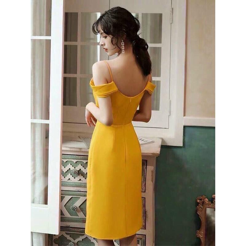 ĐẦM ÔM TRỄ VAI 2 DÂY