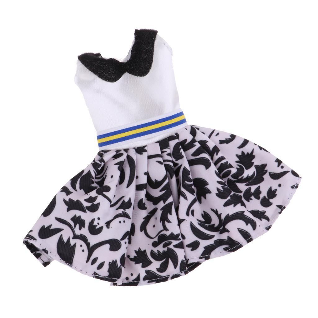 Fashionable Casual Sleeveless Dress For 30cm  Dolls Dress Accessory