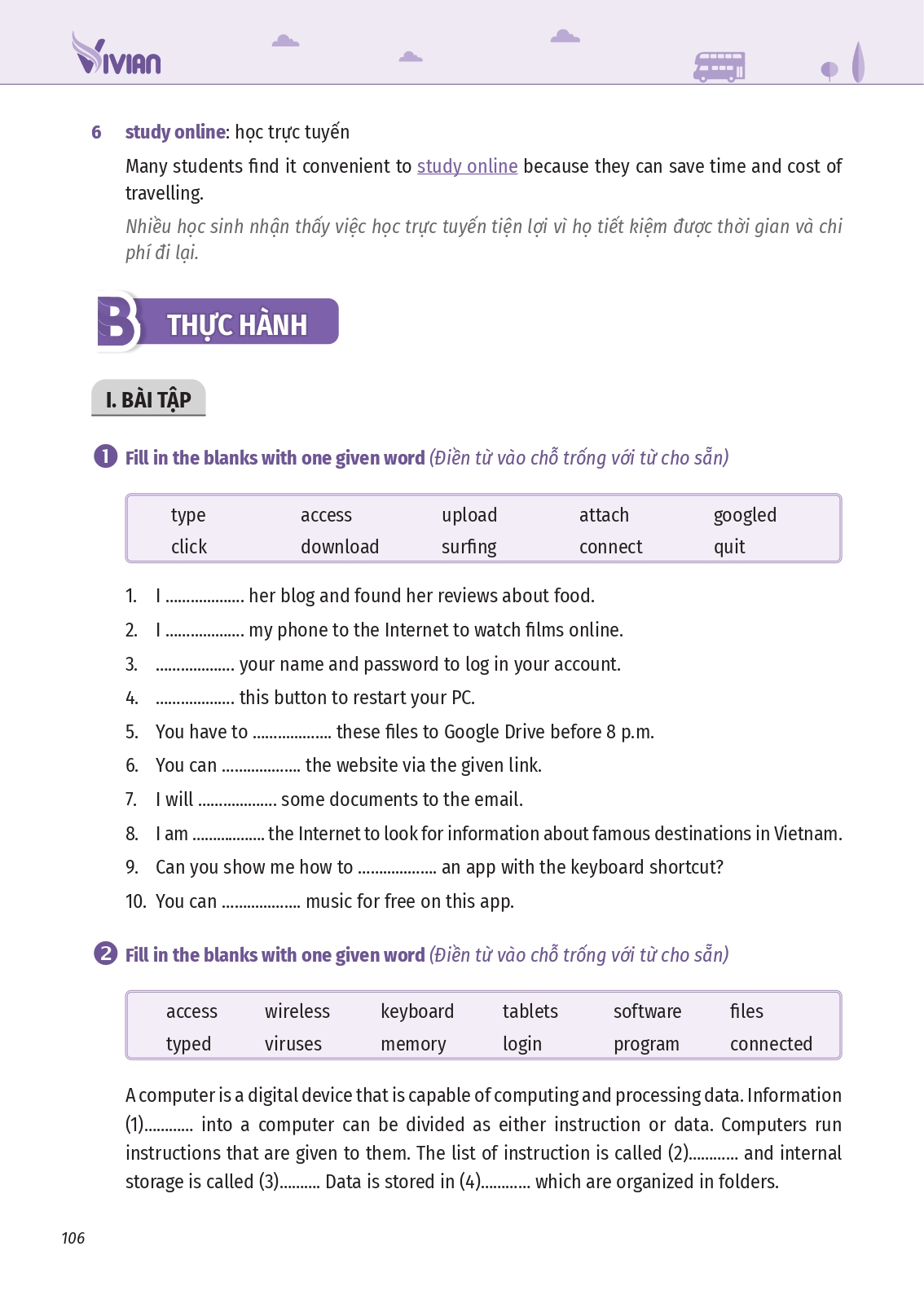 Sách 1001 Từ vựng tiếng Anh thông dụng cho kỳ thi Vstep , IELTS , TOEIC 450, B1 Preliminary , Aptis và cho học sinh trung học cơ sở, trung học phổ thông