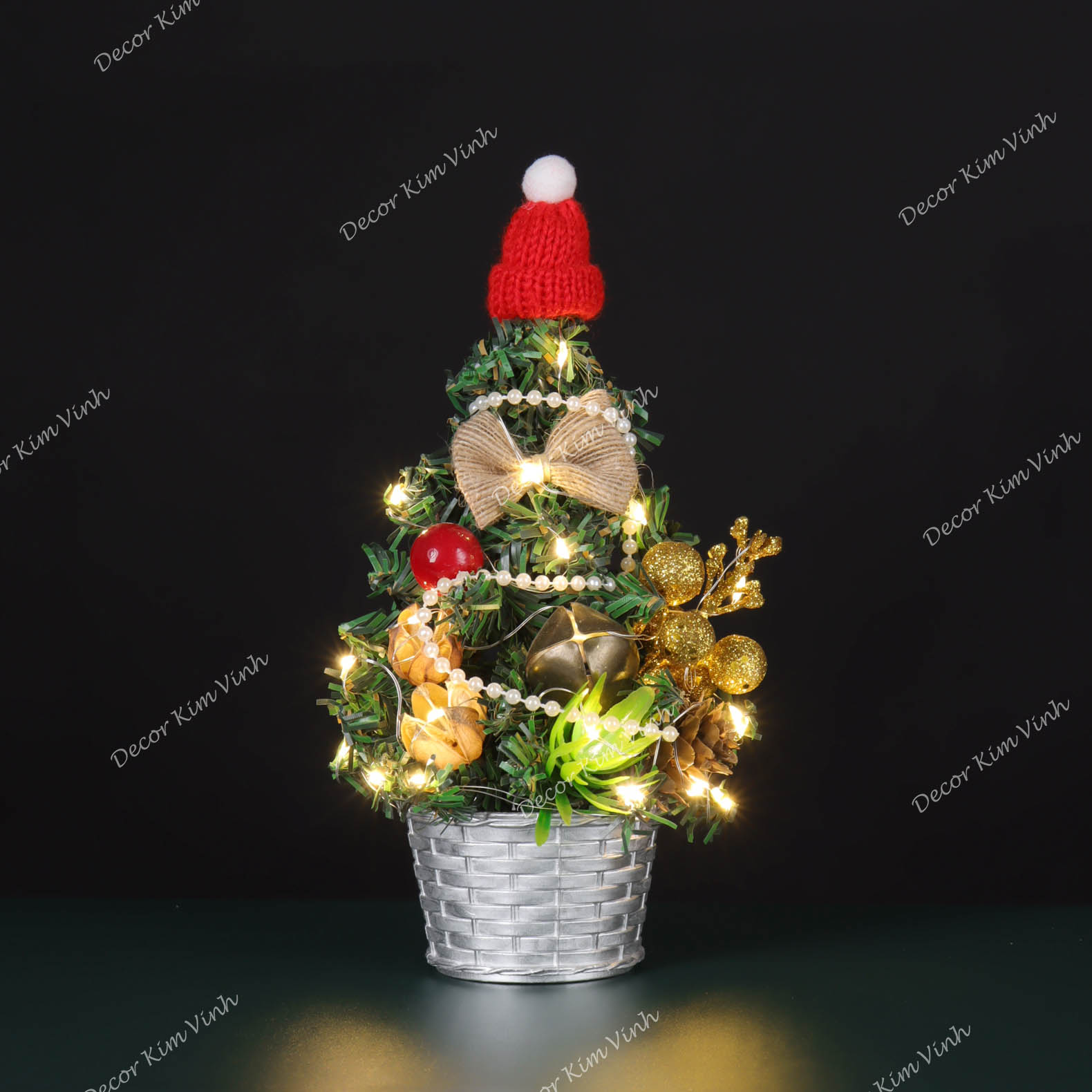 Cây Thông Nhí TNM17 Cây 20cm Trang Trí Giáng Sinh Cây Thông Noel