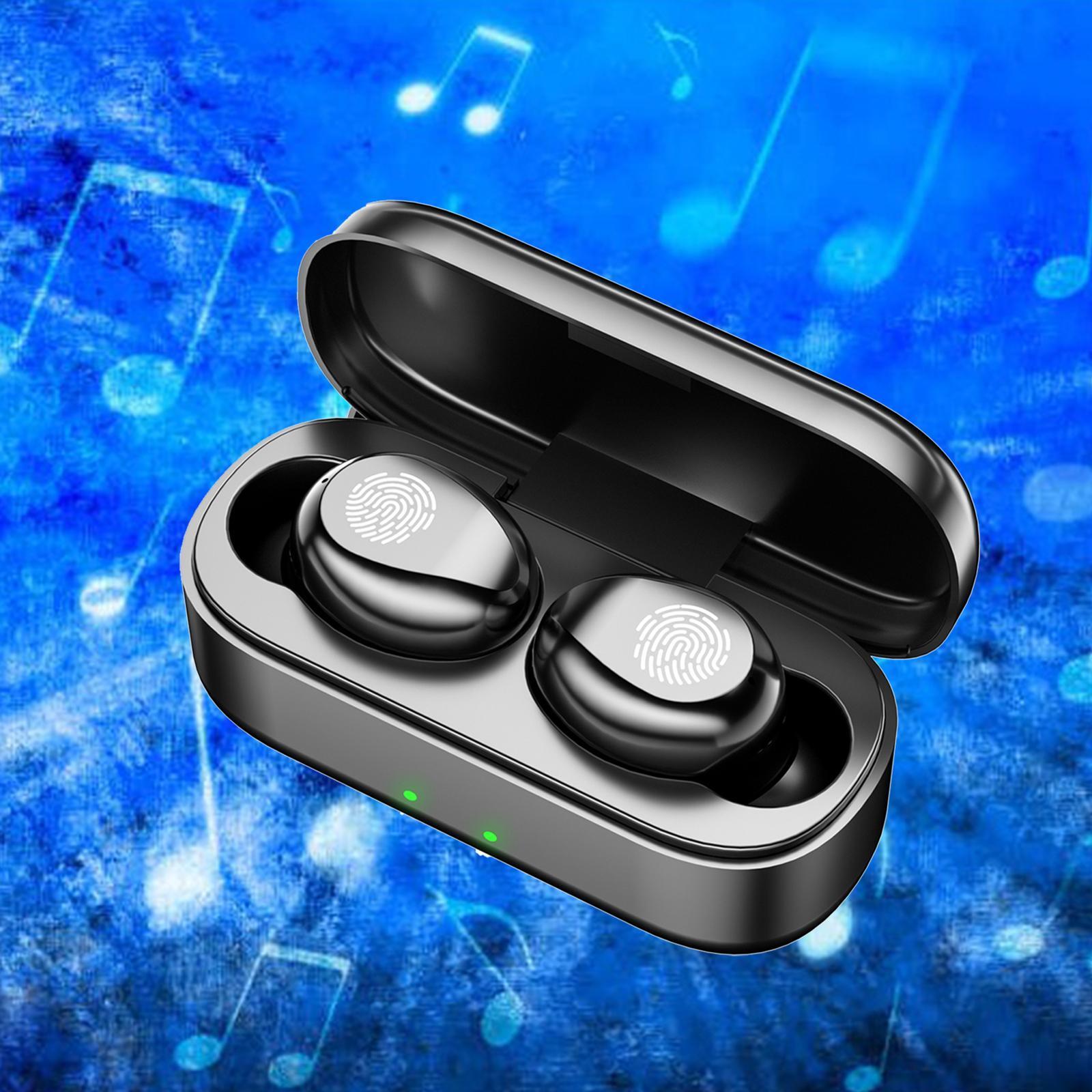 2Pcs S9 Bluetooth  Wireless Gaming Running Headset Noise Reduction