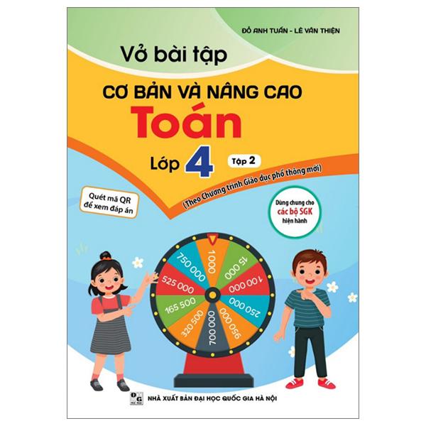 Vở Bài Tập Cơ Bản Và Nâng Cao Toán Lớp 4 - Tập 2 (Theo Chương Trình Giáo Dục Phổ Thông Mới)