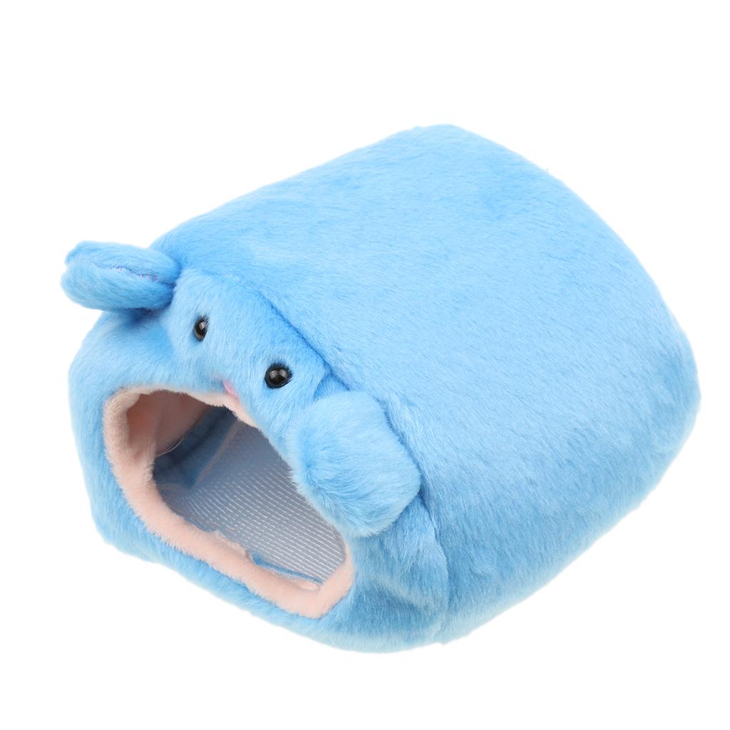 Plush Hammock for Ferret Rat Hamster Warm Hanging Bed BEAR Cute Toy House