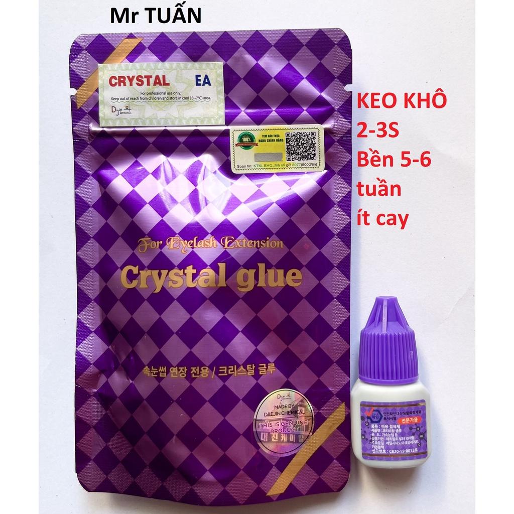 keo nối mi crytal glue keo tím - dụng cụ nối mi_mr Tuấn